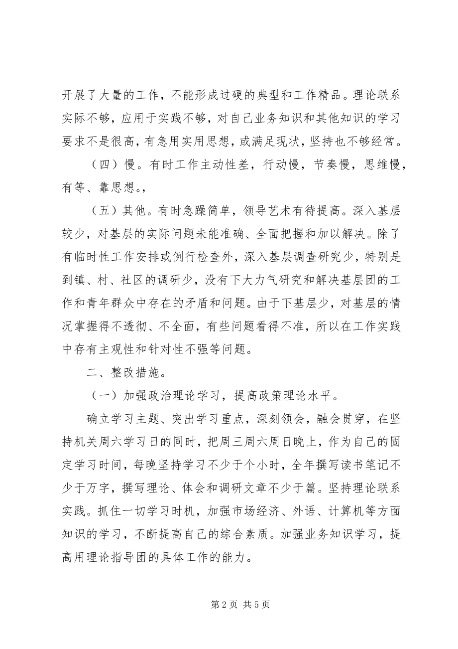 2023年解放思想大讨论活动整改方案.docx_第2页