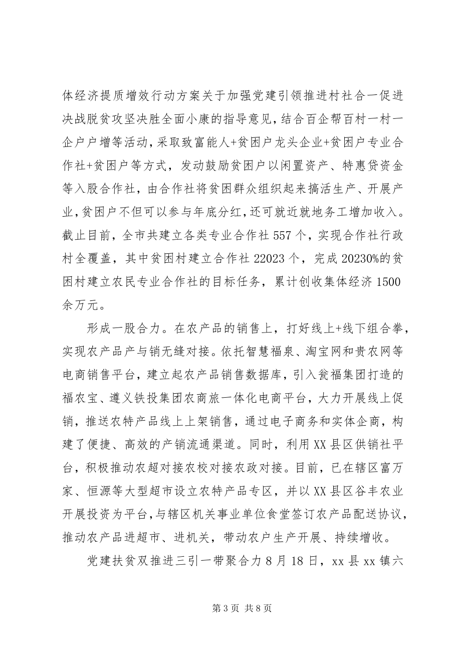 2023年党建助推精准脱贫经验材料新编.docx_第3页