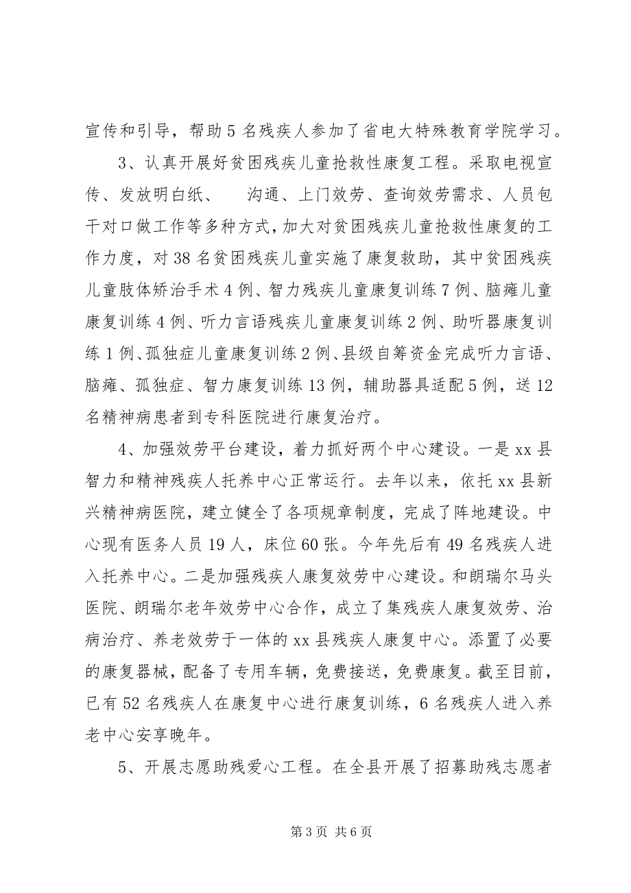 2023年乡镇残联年度工作总结和计划安排.docx_第3页