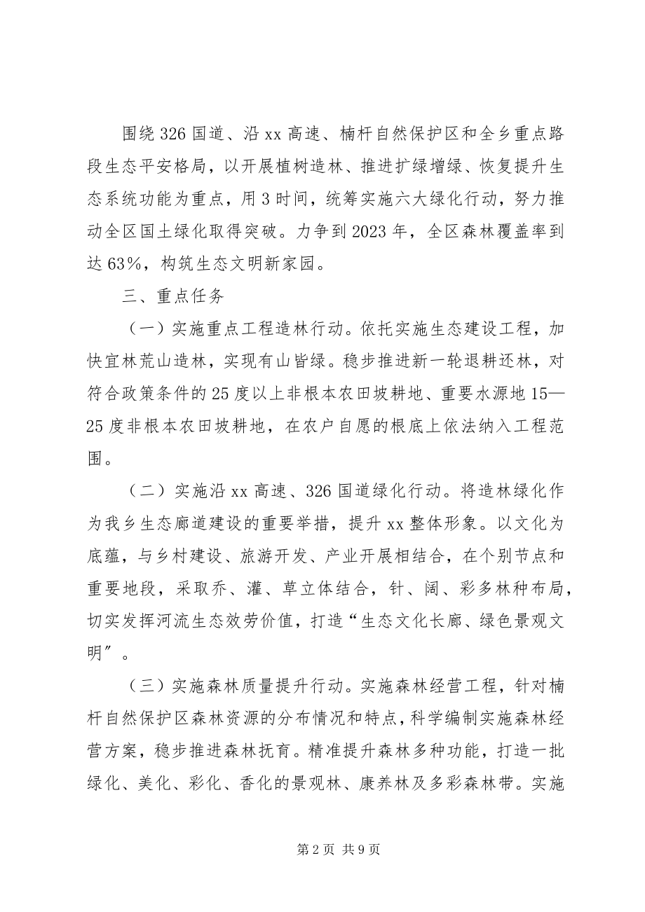 2023年乡镇义务植树活动方案.docx_第2页