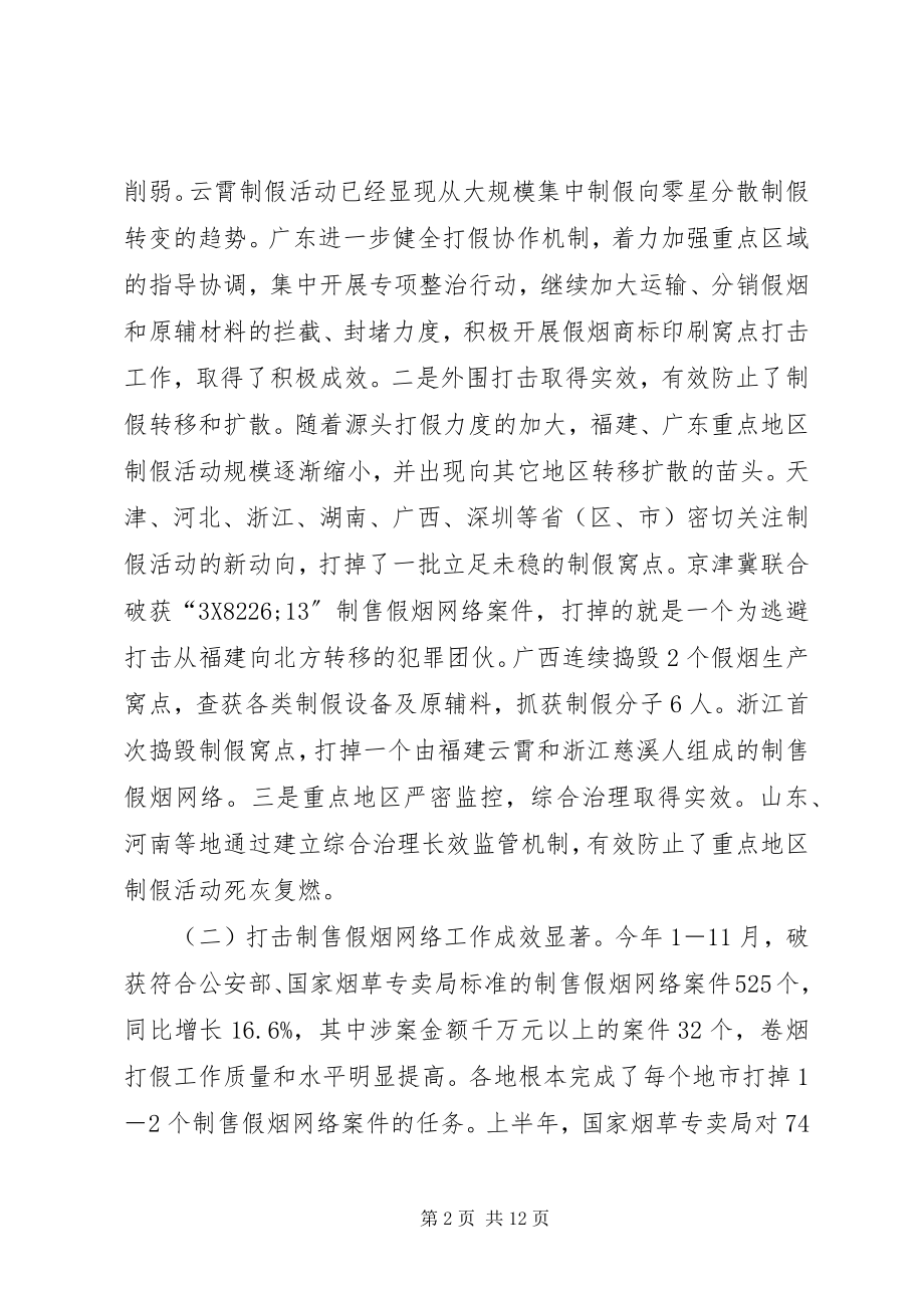 2023年烟草专卖局推进卷烟打假工作领导致辞.docx_第2页