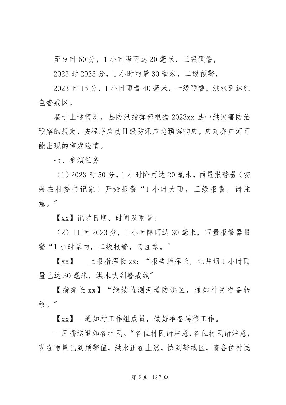 2023年共产党应急抢险突击队培训演练方案.docx_第2页