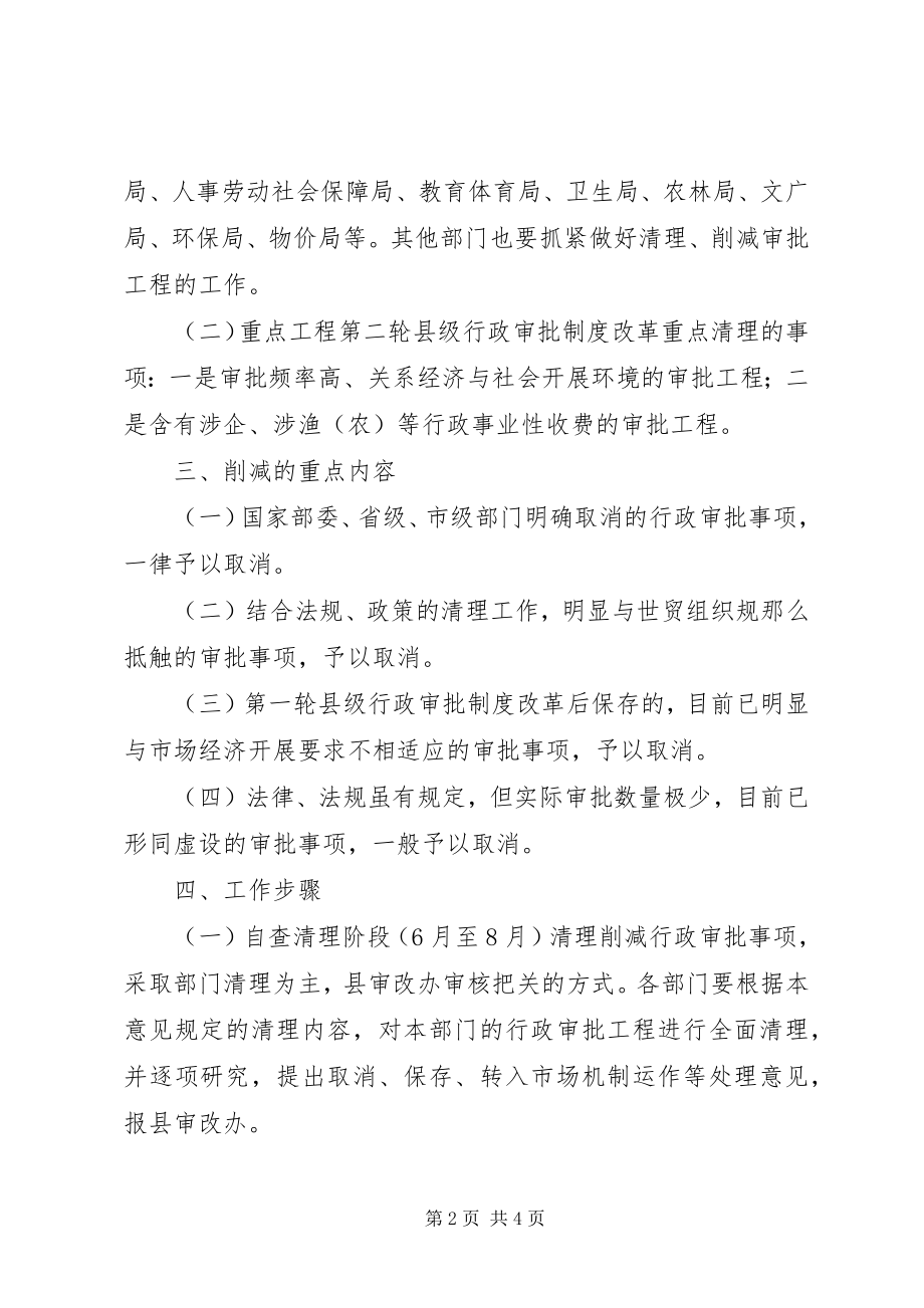 2023年县级行政审批制度改革意见.docx_第2页