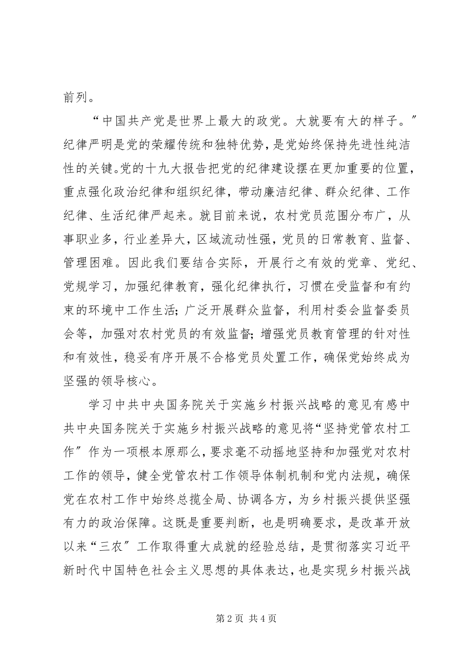 2023年学习《实施乡村振兴战略的意见》心得体会.docx_第2页