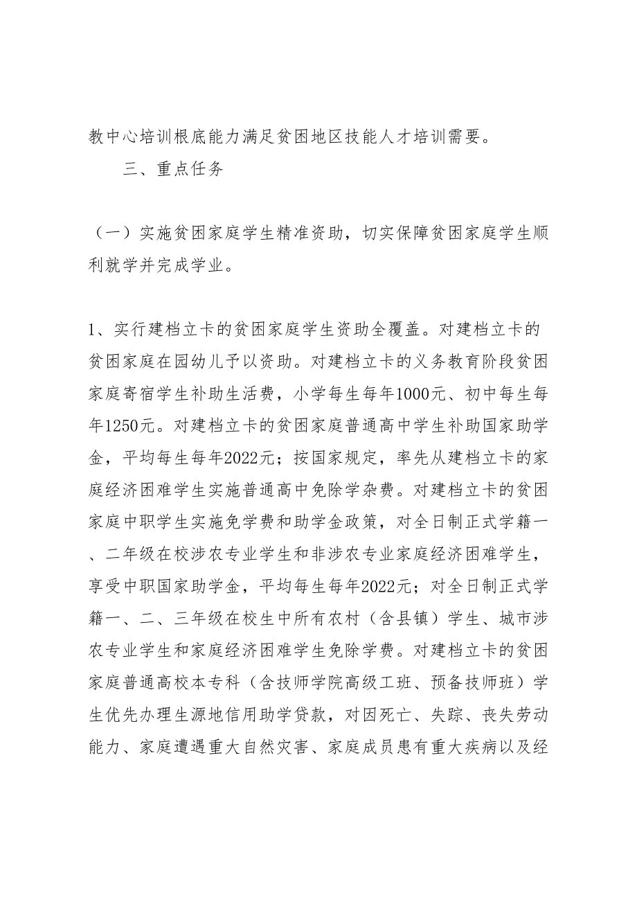 2023年教育精准扶贫实施方案范文.doc_第3页