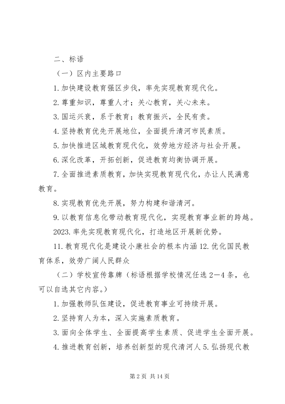 2023年教育现代化宣传标语.docx_第2页