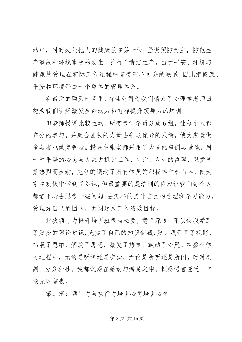 2023年《实习培训》与《激发生命动力与领导力》心得新编.docx_第3页