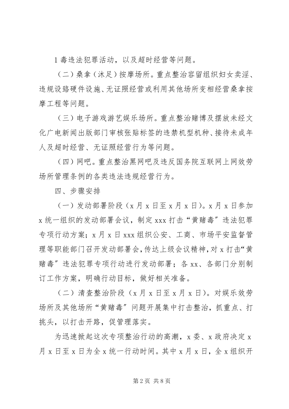 2023年乡镇打击整治“黄赌毒”专项行动工作总结1.docx_第2页