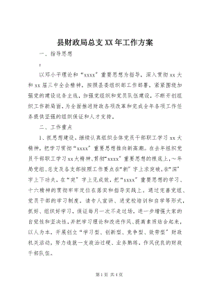 2023年县财政局总支工作计划4.docx