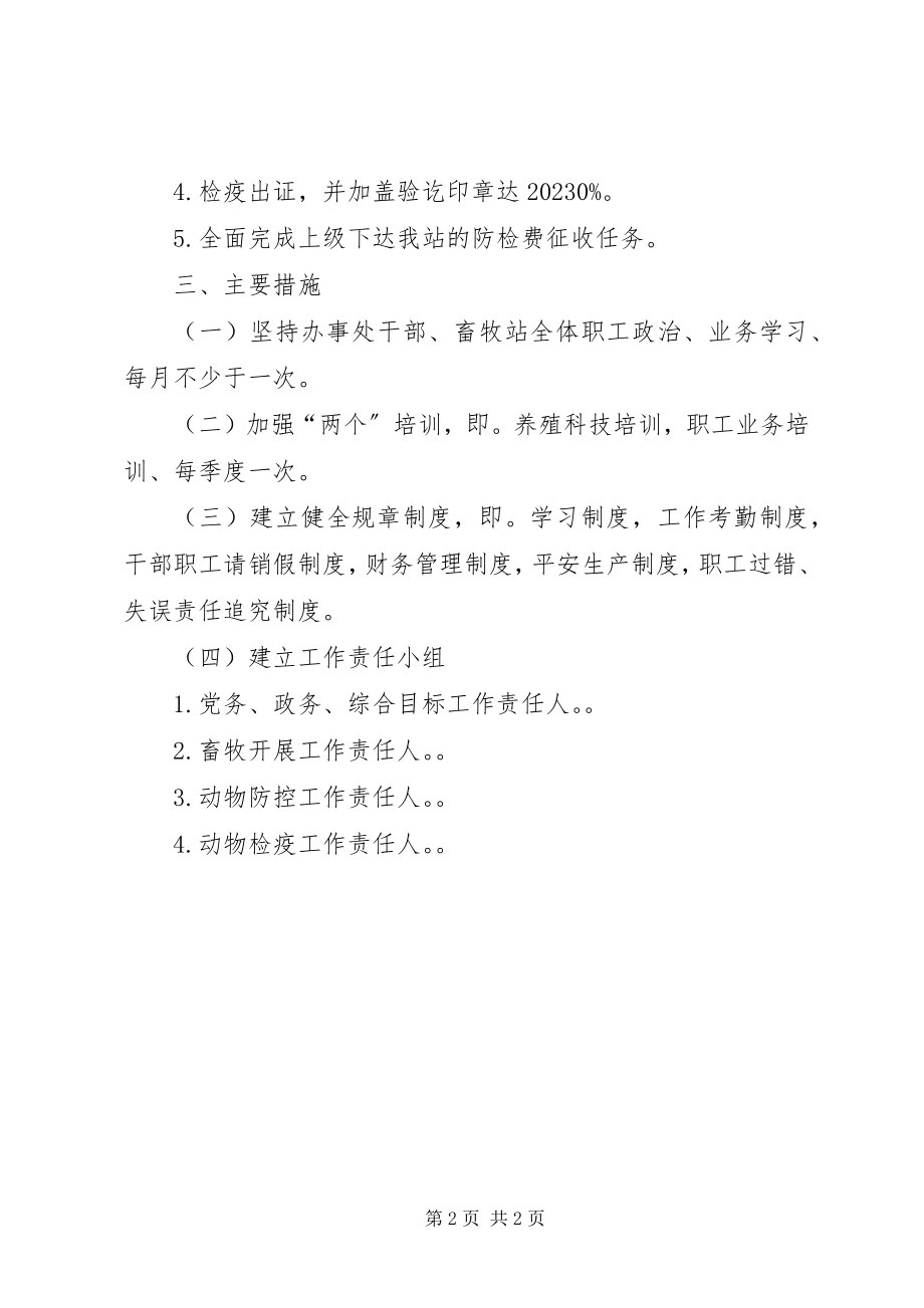 2023年办事处畜牧产业化工作要点新编.docx_第2页