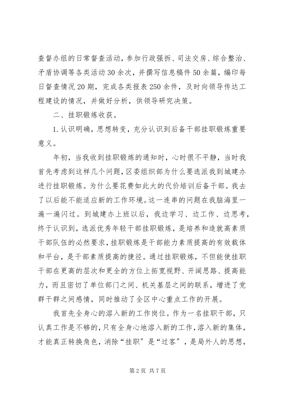 2023年青年干部挂职锻炼总结.docx_第2页