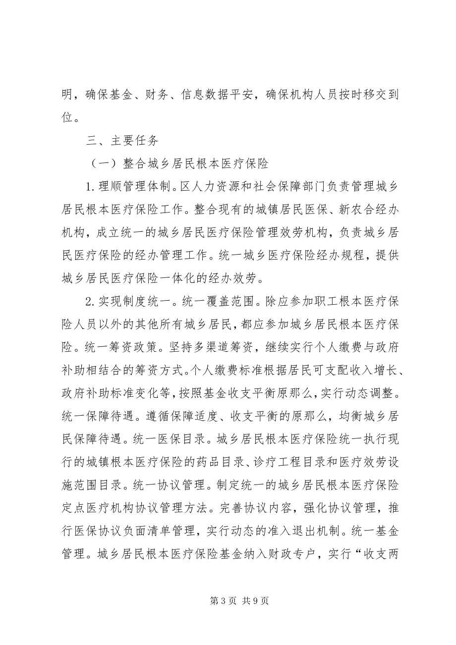 2023年统筹城乡居民医疗保障实施方案.docx_第3页