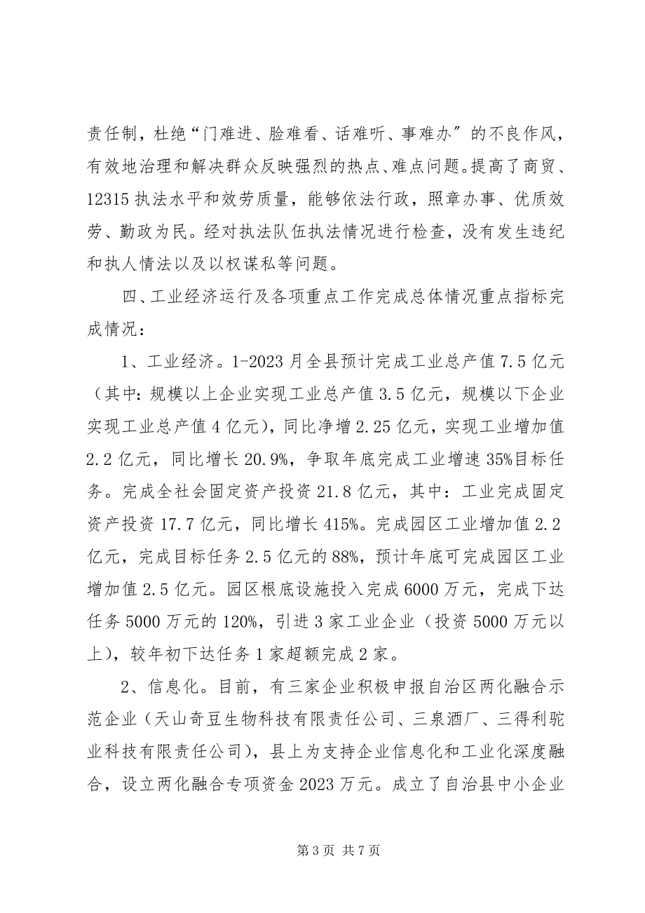 2023年经信委度纠风工作总结.docx_第3页