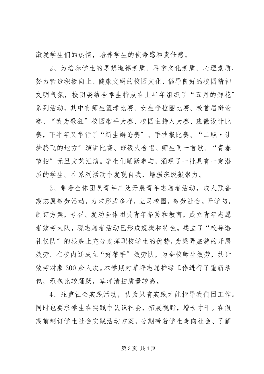 2023年中学团委副书记终个人工作总结.docx_第3页