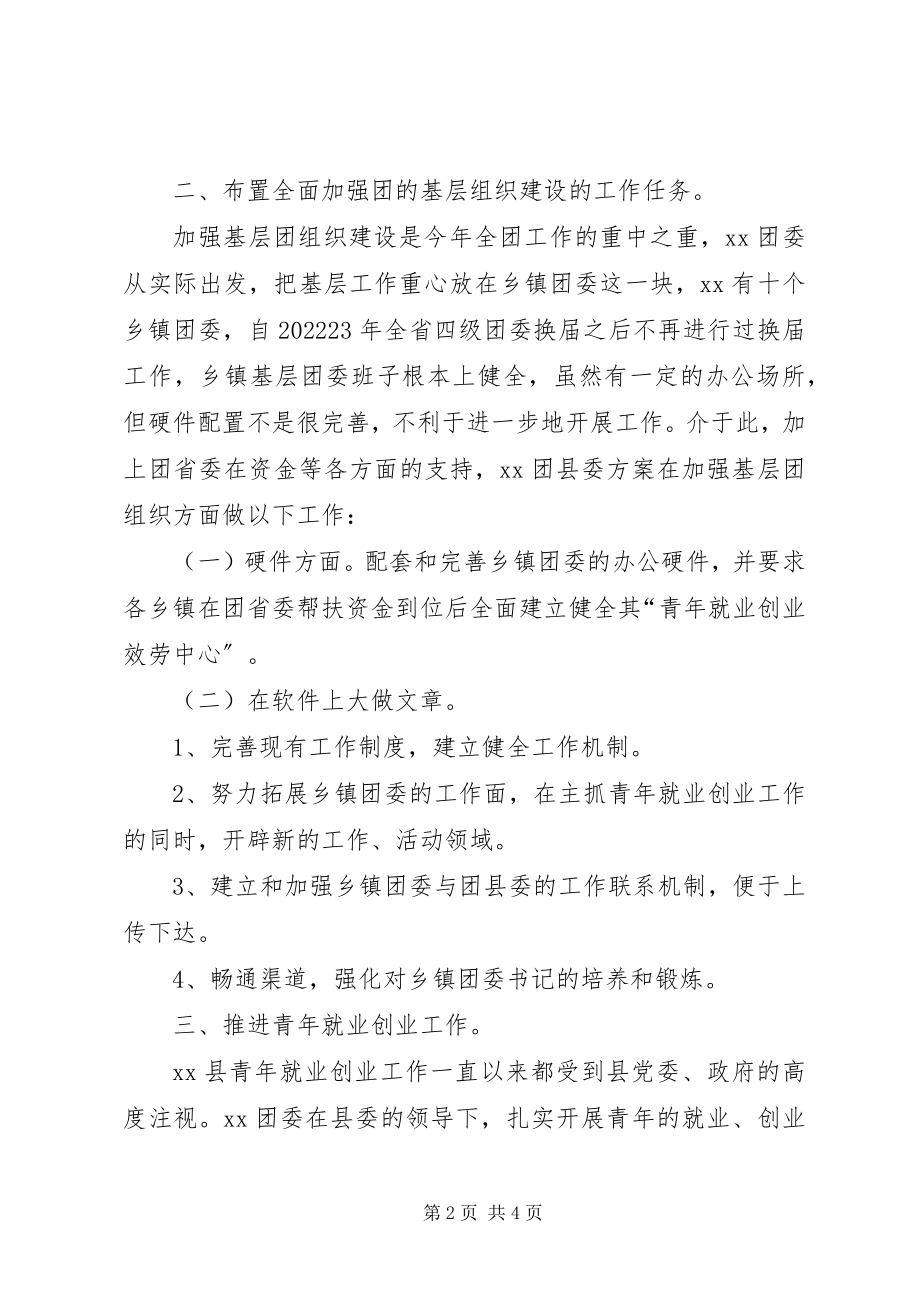 2023年共青团委工作要点总结.docx_第2页