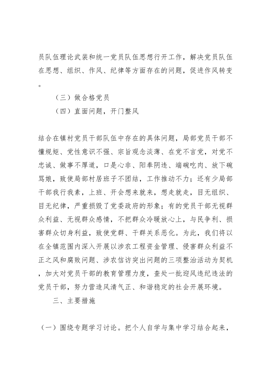 2023年党员干部两学一做开门整风活动方案.doc_第3页