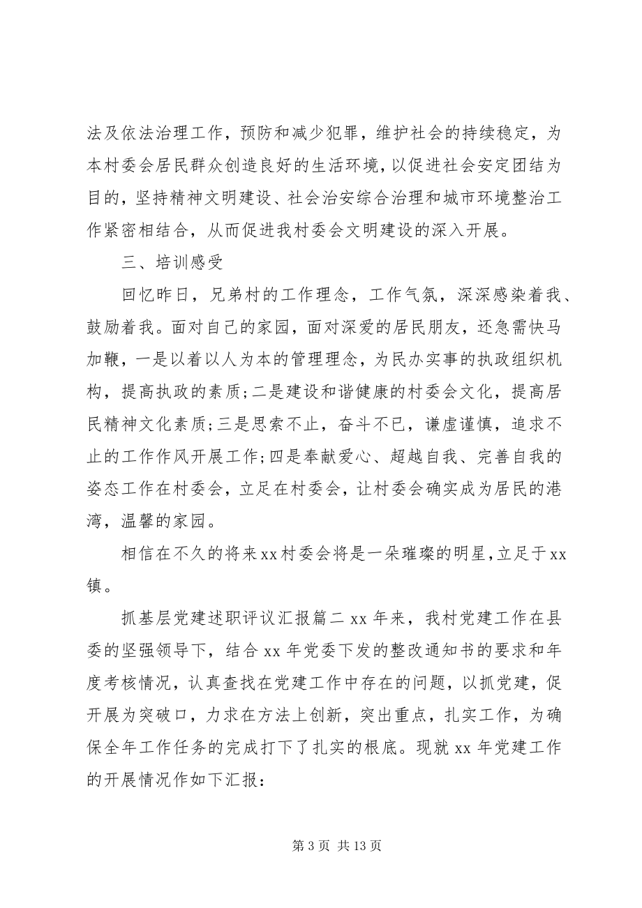 2023年抓基层党建述职评议汇报.docx_第3页