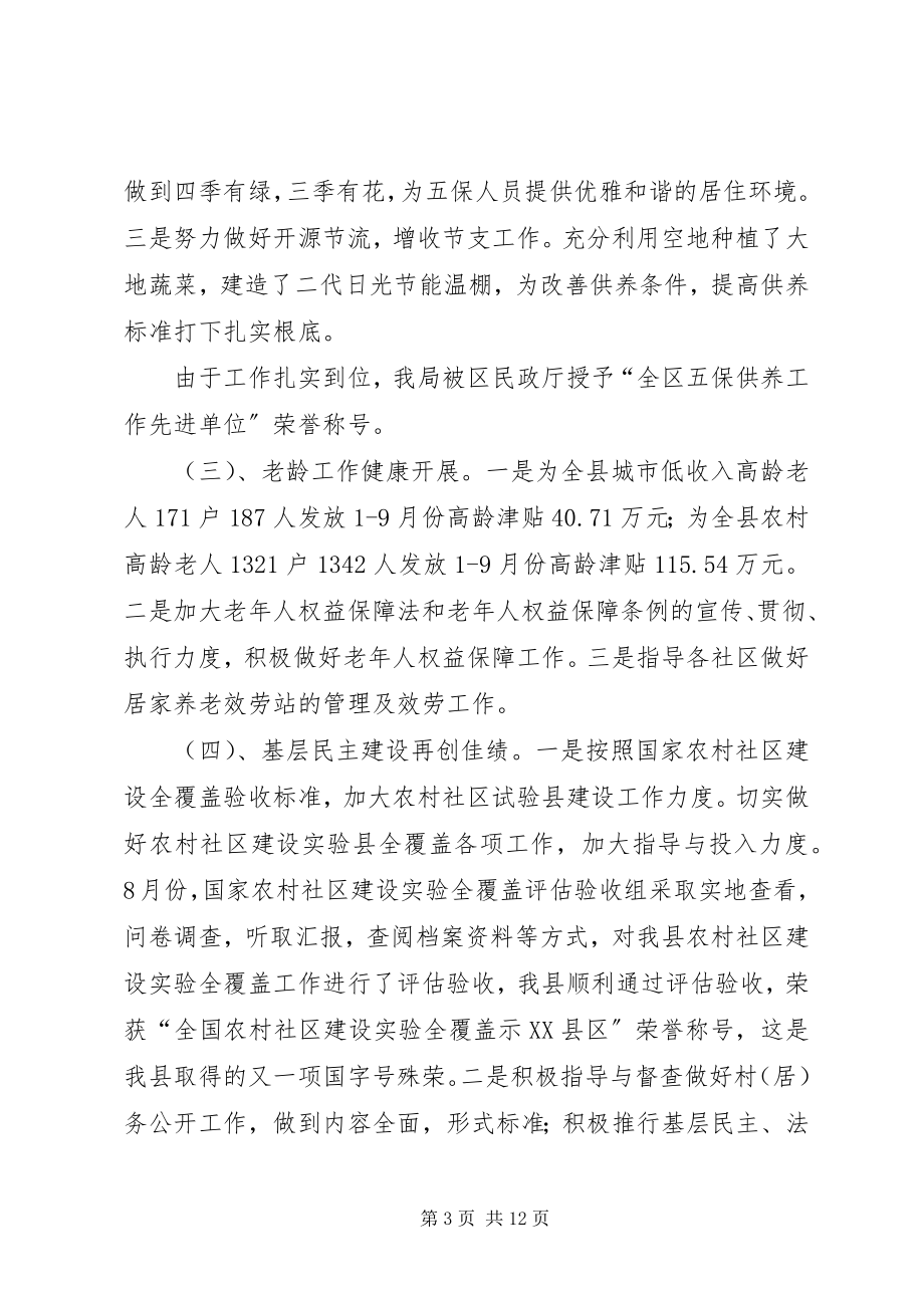 2023年民政工作总结暨工作计划.docx_第3页