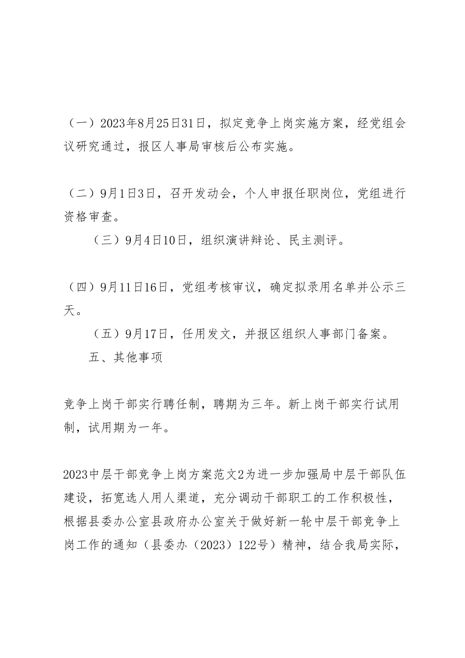 2023年中层干部竞争上岗方案新编.doc_第3页