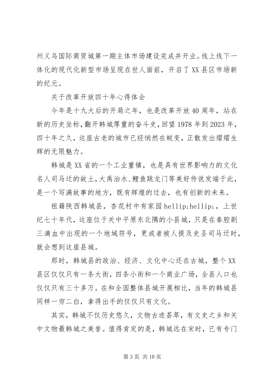 2023年改革开放四十年心得体会2.docx_第3页