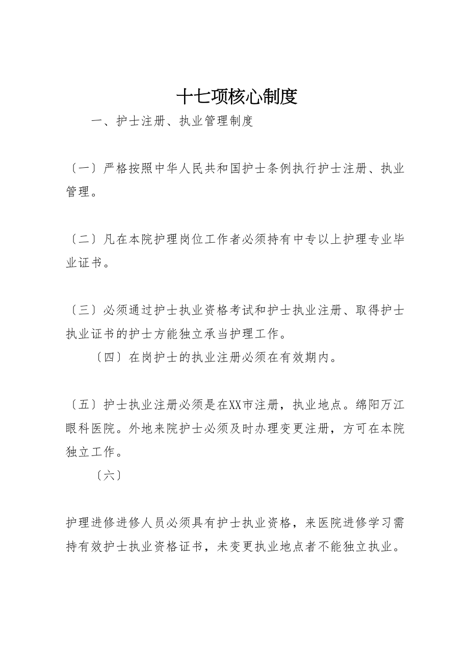 2023年十七项核心制度.doc_第1页