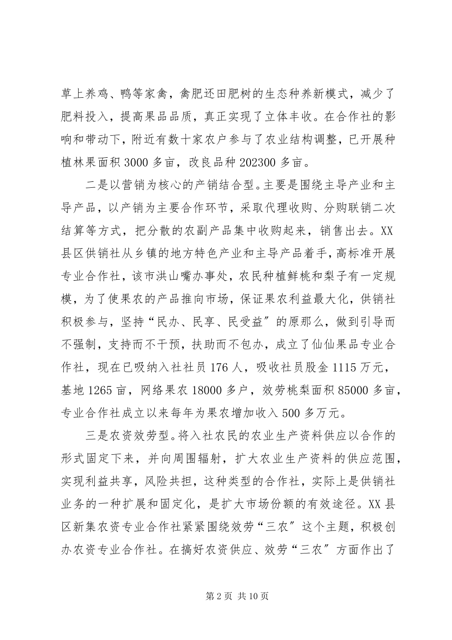 2023年我市发展农民专业合作社调查与思考5篇.docx_第2页