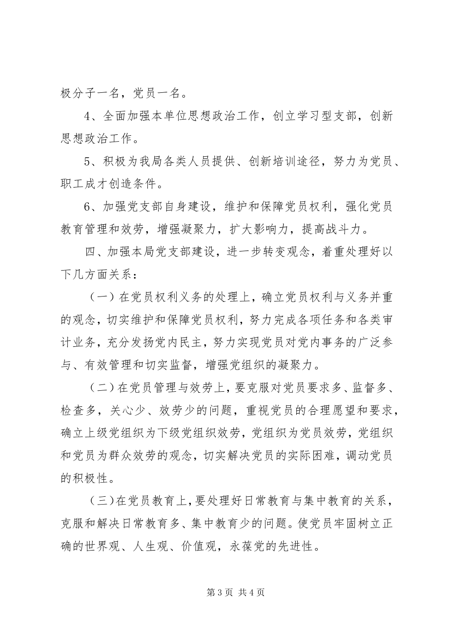 2023年审计局年度机关党建工作计划.docx_第3页