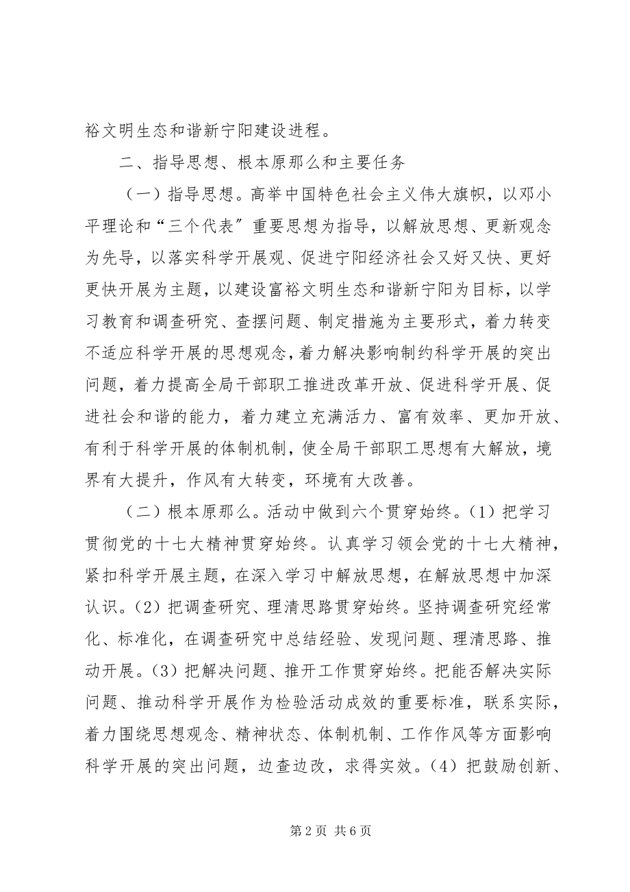 2023年审计局开展继续解放思想学习教育活动的实施方案.docx_第2页