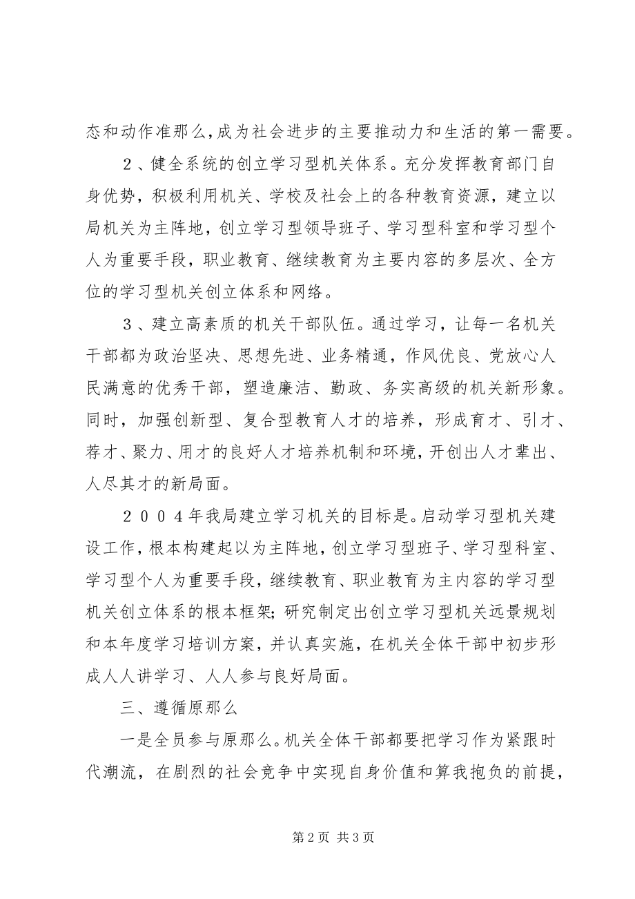 2023年创建学习型机关的实施意见.docx_第2页