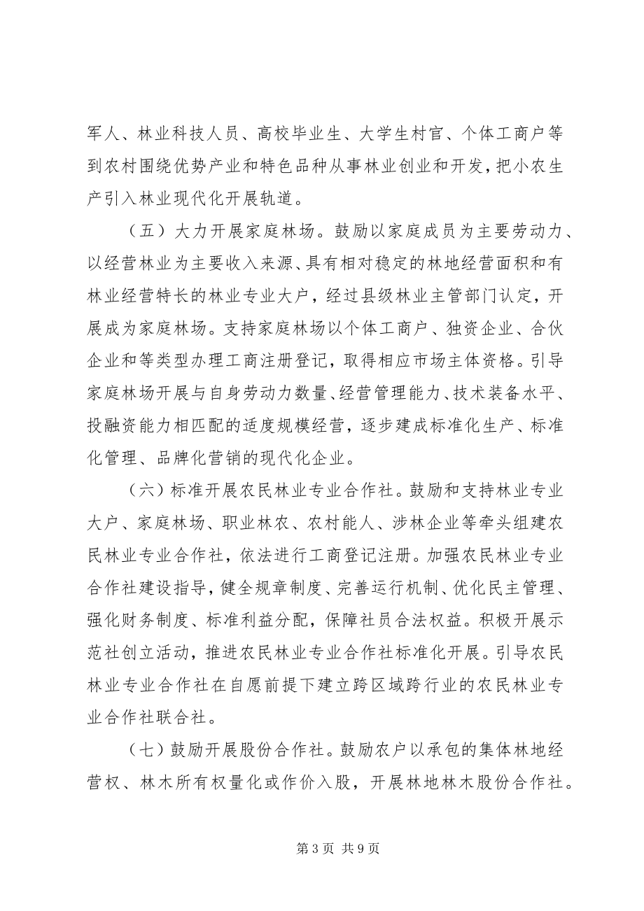 2023年林业局加快培育新型林业经营主体的指导意见.docx_第3页