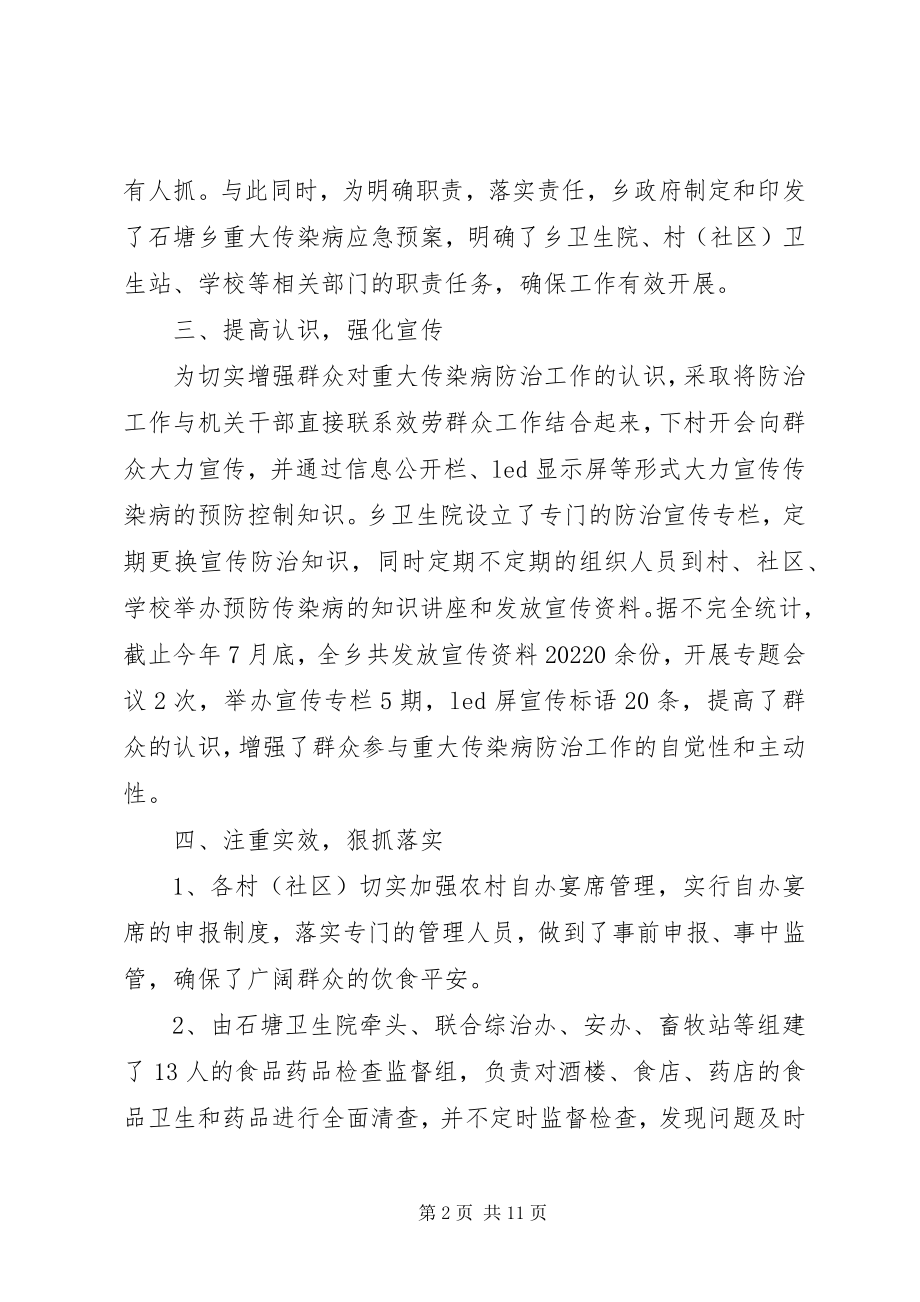 2023年重大传染病防治工作总结.docx_第2页