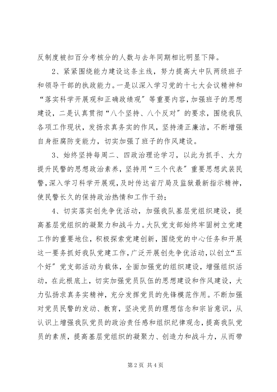 2023年监狱大队终工作总结.docx_第2页