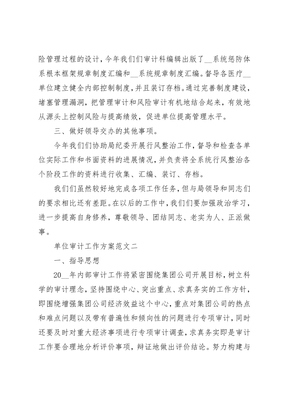 2023年单位审计工作计划某年.docx_第2页