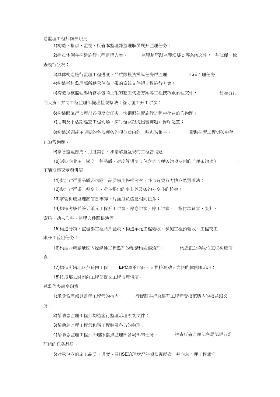 2023年监理岗位职责最全.docx_第1页