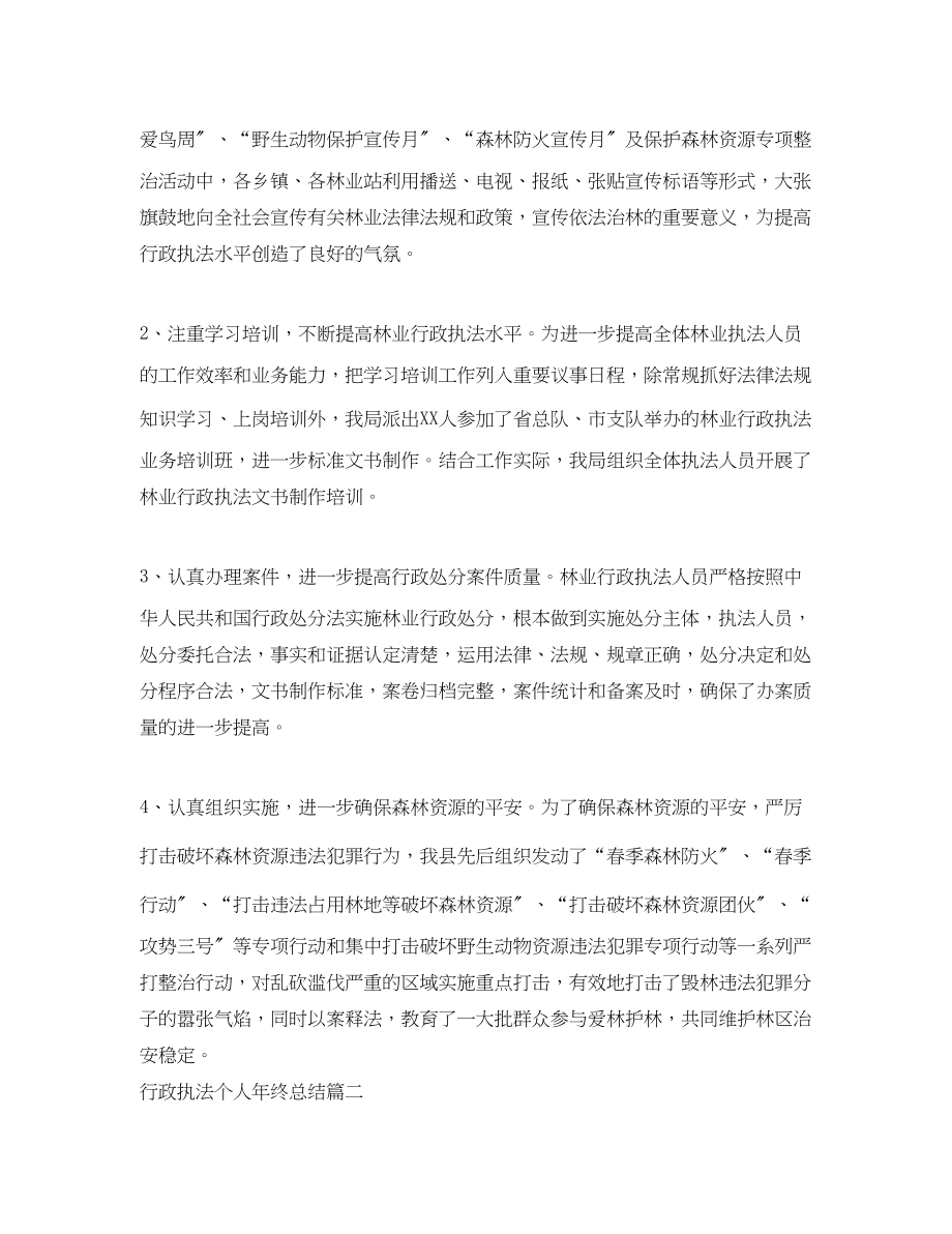 2023年行政执法个人终总结.docx_第2页