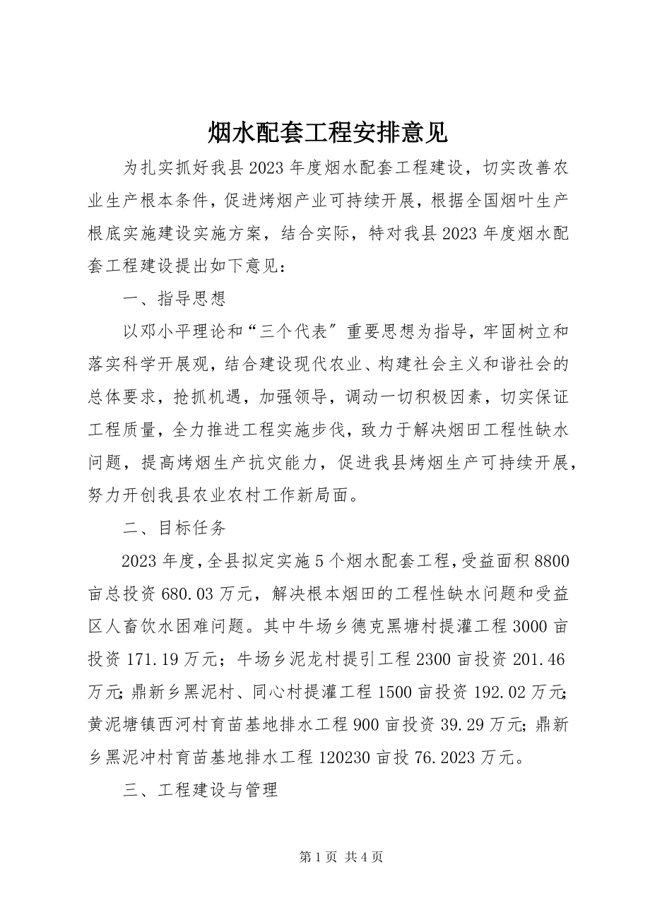 2023年烟水配套工程安排意见.docx_第1页