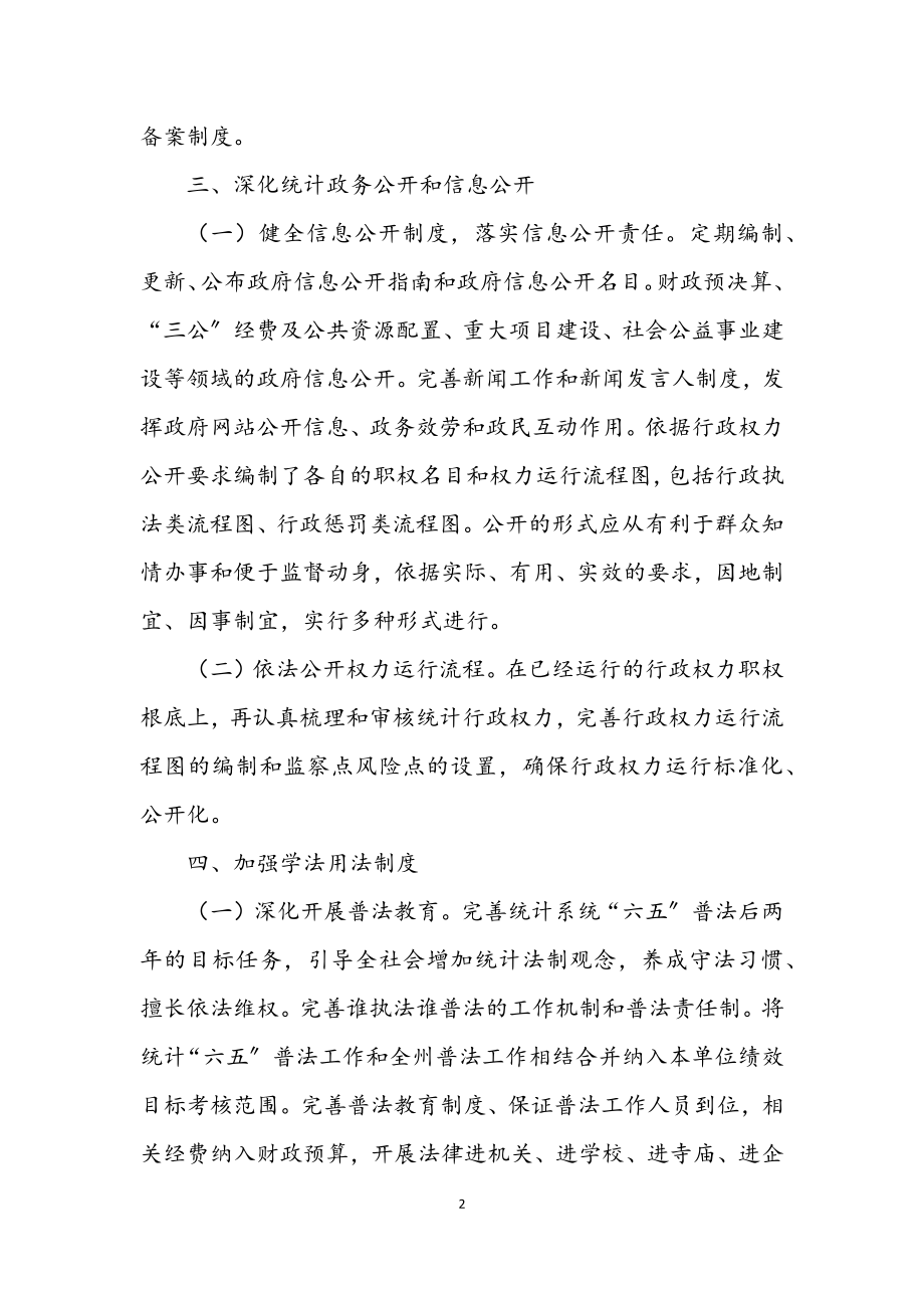 2023年统计局依法治州半年工作总结.docx_第2页