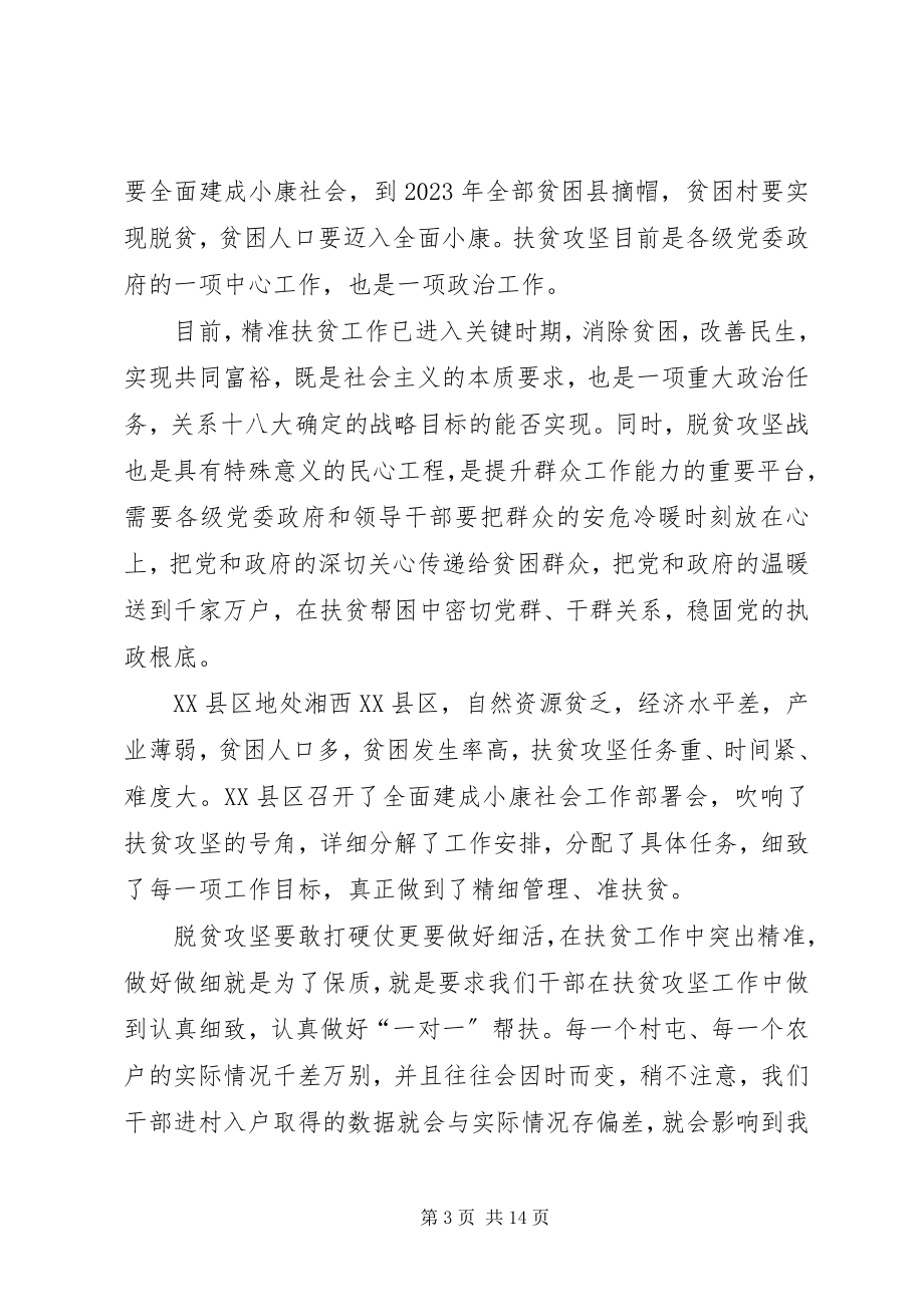 2023年个人脱贫攻坚工作总结多篇.docx_第3页