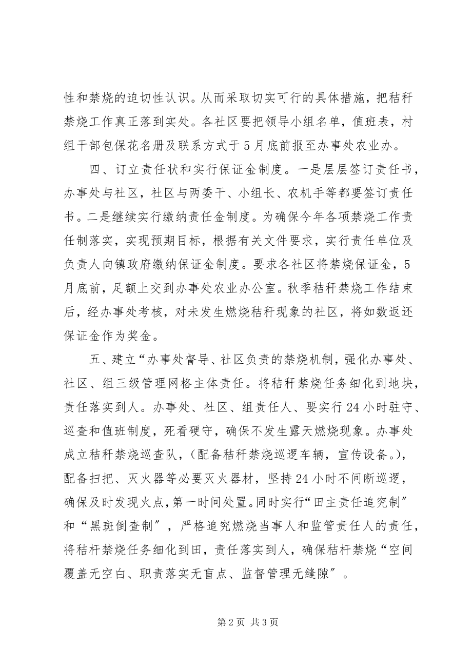 2023年办事处秸秆禁烧实施计划新编.docx_第2页