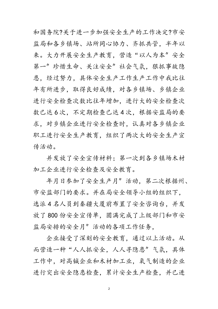 2023年乡镇企业安全生产年终小结范文.doc_第2页