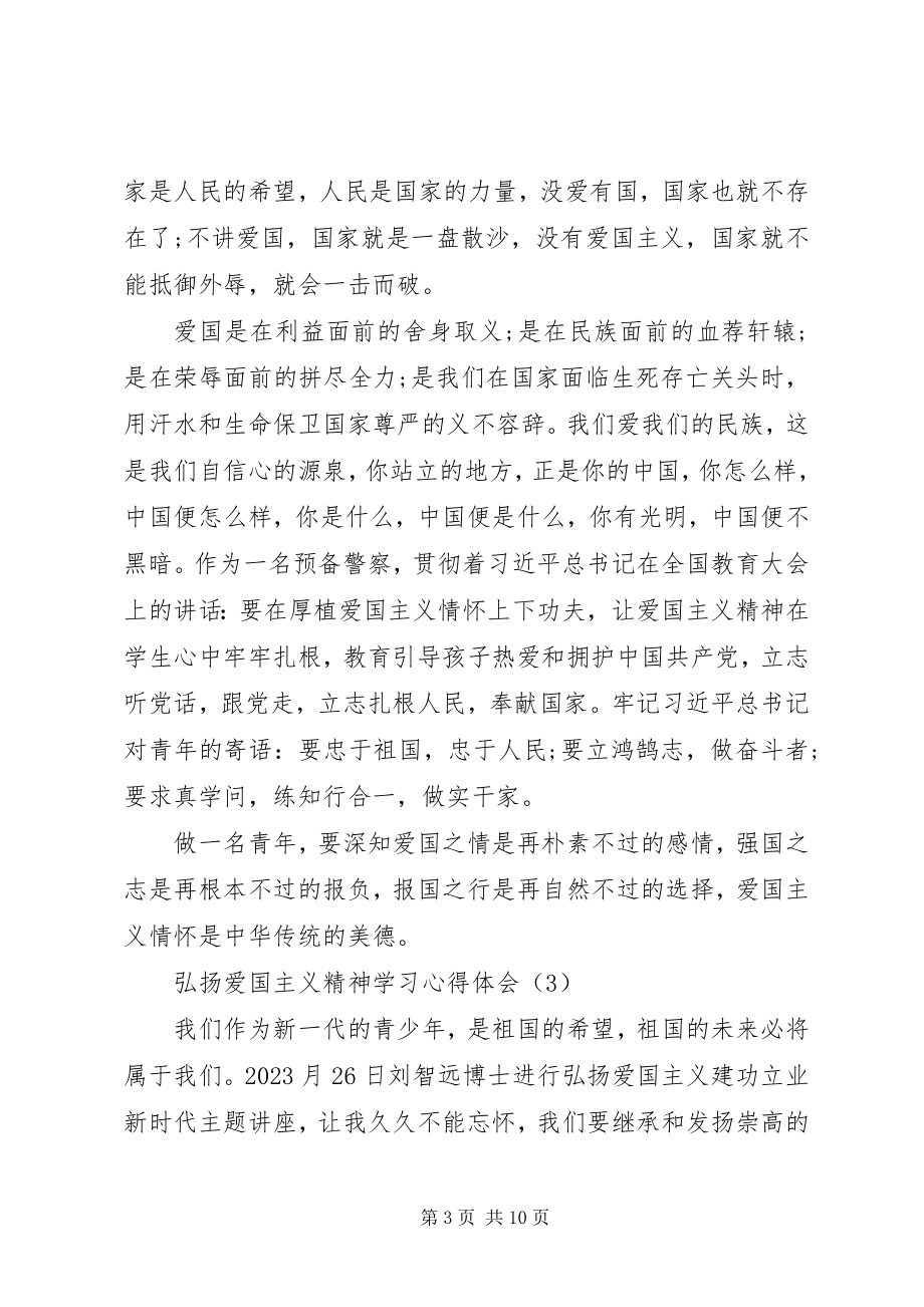 2023年弘扬爱国主义精神学习心得体会.docx_第3页