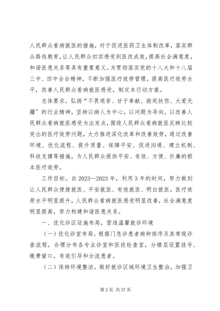 2023年卫计委医疗服务计划.docx_第2页