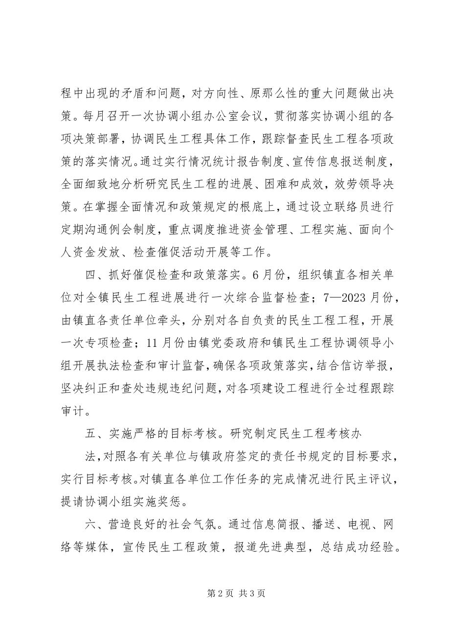 2023年民生工程协调小组办公室内工作计划.docx_第2页