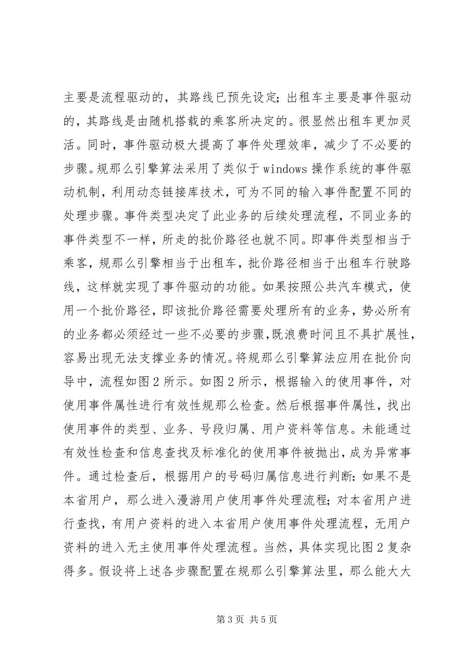 2023年通信专业计费规则引擎的运用.docx_第3页