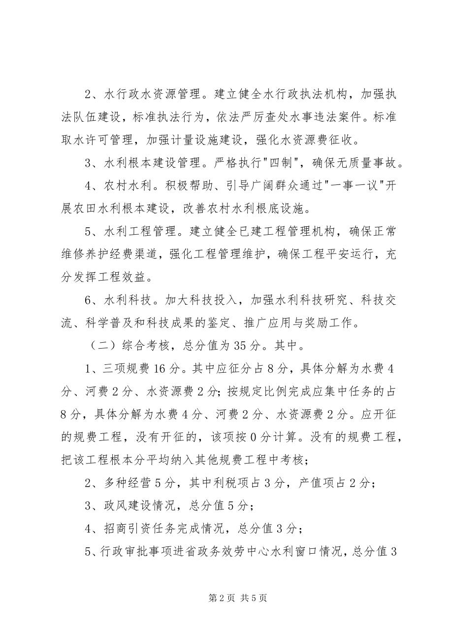 2023年水利发展目标考核制度.docx_第2页