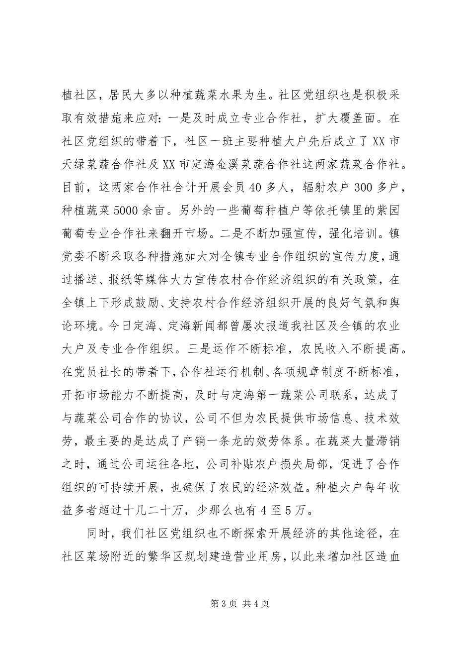 2023年社区党组织创新交流材料.docx_第3页