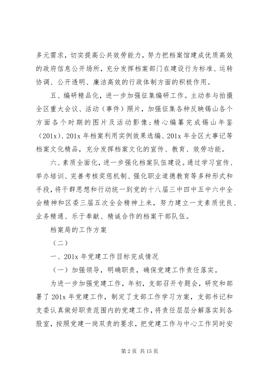 2023年档案局的工作计划.docx_第2页