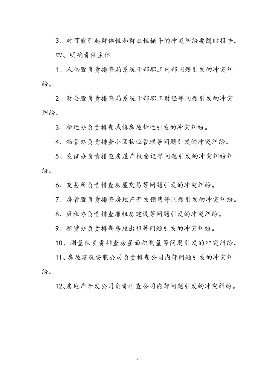 2023年房管局矛盾纠纷排查调处方案.docx_第2页