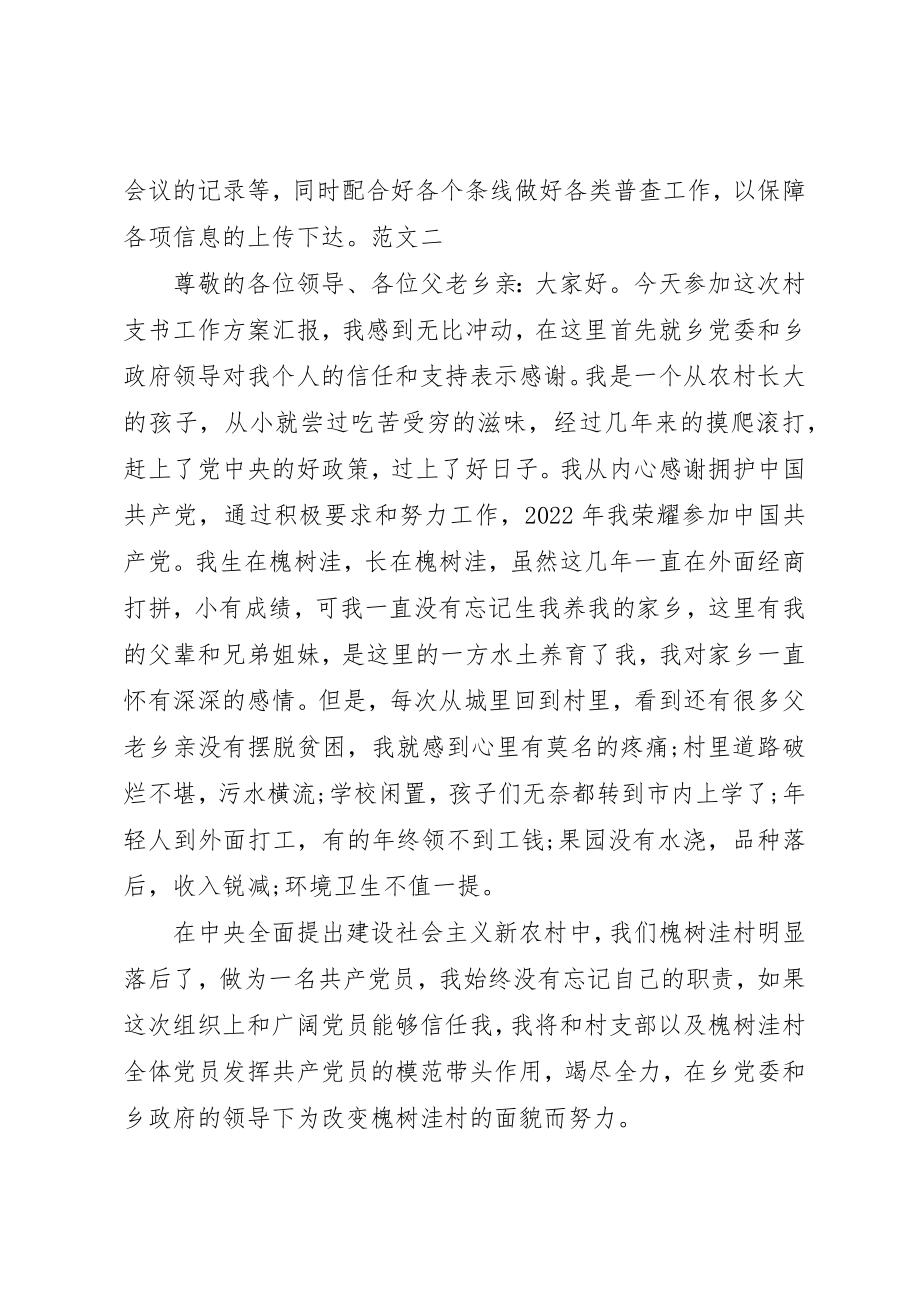 2023年村支书工作计划汇报新编.docx_第3页