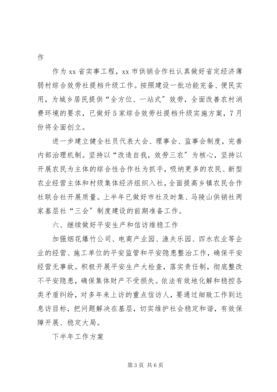 2023年总结计划上半年工作总结和下半年工作计划新编.docx_第3页